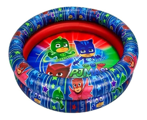 Piscina Inflable Redonda Héroes En Pijama 