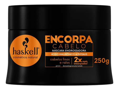 Imagem 4 de 5 de Haskell Encorpa Cabelo Engrossador Kit C/ 4 Completo 300ml