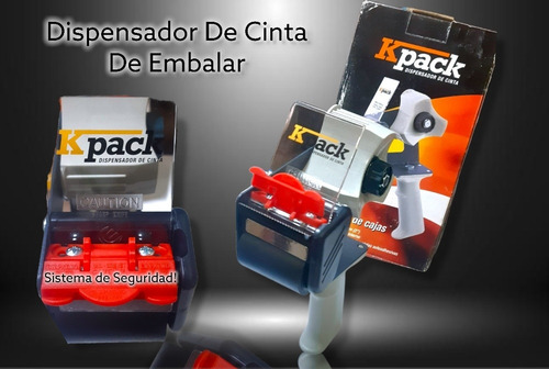 Imagen 1 de 2 de Dispensador De Cinta Embalaje