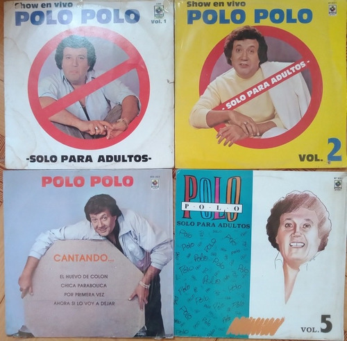 Polo Polo Vol 1, 2, 5 Y Cantando Lps