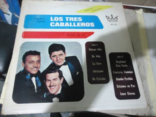 Los Tres Caballeros Dejame Solo Lp