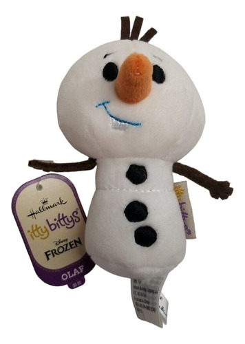 Tij Peluche Disney Store Itty Bitty Olaf Frozen Elsa Nieve 