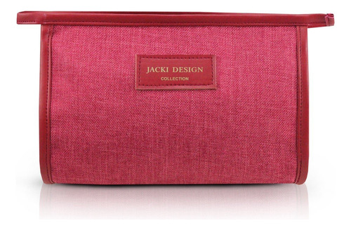 Necessaire Envelope Jacki Design - Joy Cor Vermelho Desenho Do Tecido Lisa
