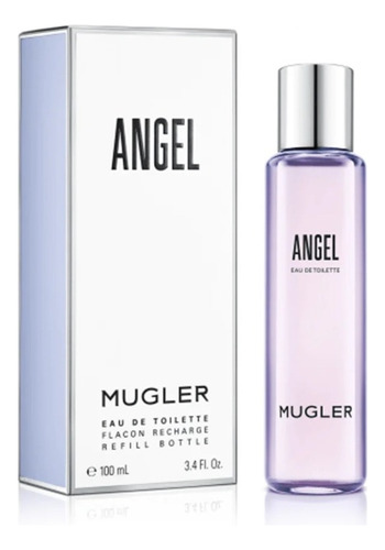 Mugler Angel Edt 100 Ml Recarga (refill Bottle)