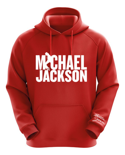 Polerón Rojo Michael Jackson Diseño 2