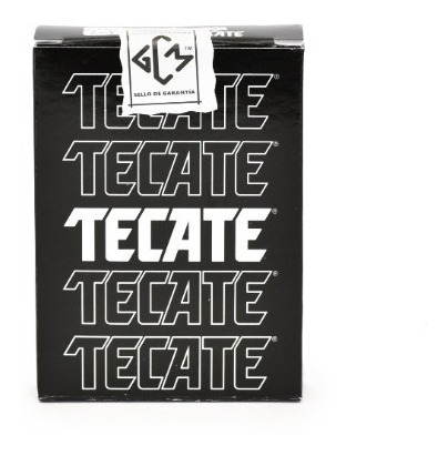 Baraja Tecate Americana Negro