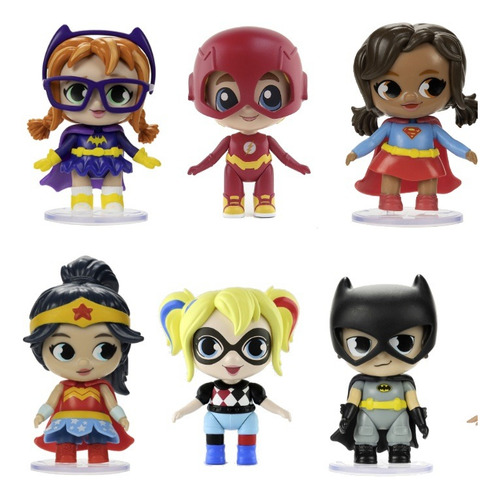 Super Girl Figura Articulada 8cm Dc Mini Wave 2