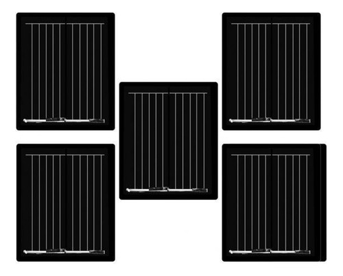 8 X 5 Pedazos Mini Panel Solar De Solar , 30x25mm