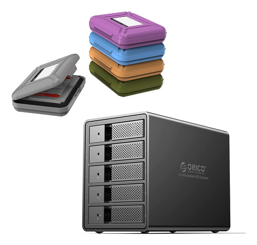 Orico 5 Bay Cinete De Disco Duro Externo Usb 3.0 A Sata 3.5