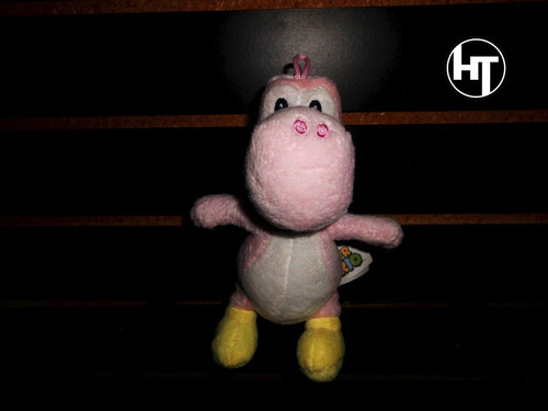Imagen 10 de 10 de Nintendo, Mario Bros, Yoshi, Rosado, Peluche, Good Stuff, 7