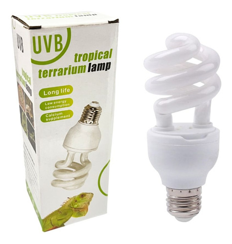 Lâmpada Uva Uvb 10.0 P/ Répteis 26w - 220v