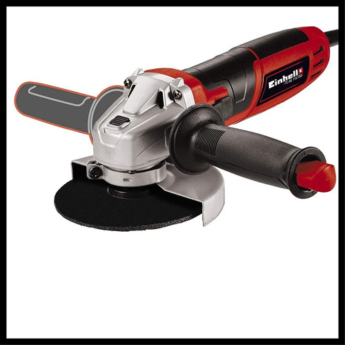 Amoladora Angular Einhell Tc-ag 115 Mm 750 W Roja