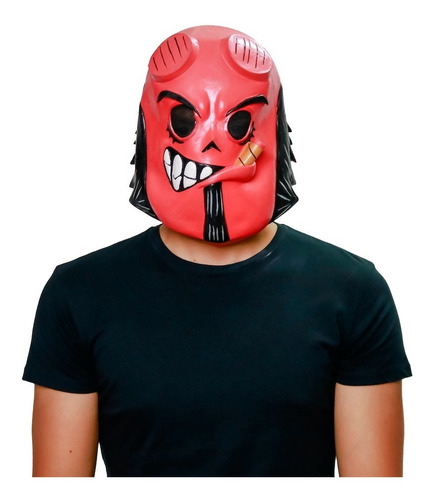 Mascara Calaca Hellboy Latex