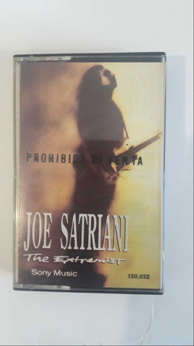 Cassette  Joe Satriani  The Extremist           Supercultura