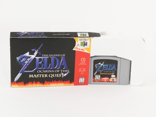 Zelda Master Quest - Ocarina Time - 64 En Caja Retrox