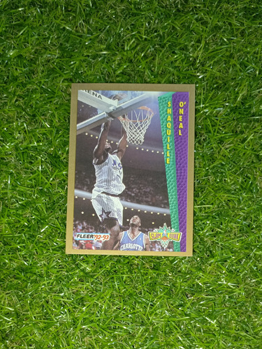 Cv Shaquille O'neal Rookie Card 1992-93 Fleer Slam Dunk Rc