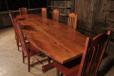 Mesa De Madera De Quebracho Colorado.tambien Lapacho / Cedro