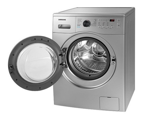 Imagen 2 de 2 de Lavarropas Automático Carga Frontal 6.5 Kg Inverter Silver