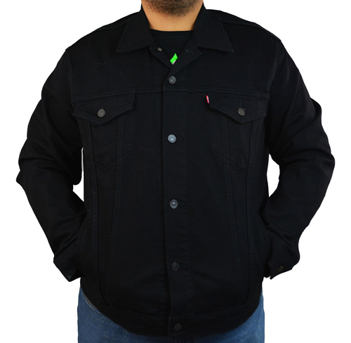 Levis Levi's Trucker Jacket 723340403 Dark Horse Strech Cab