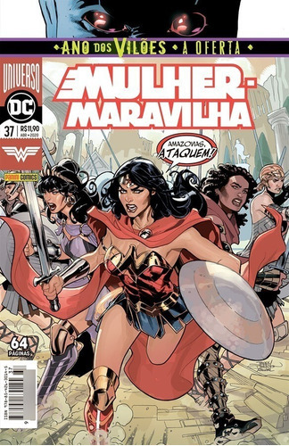 Mulher Maravilha, De G. Willow Wilson, Jesus Merino, Xermanico., Vol. 37. Editora Panini, Capa Mole Em Português, 2020