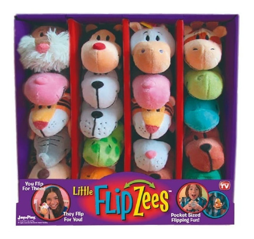 Flipazoo 12cm Peluche Reversible 2 En 1 Original Tv Educando