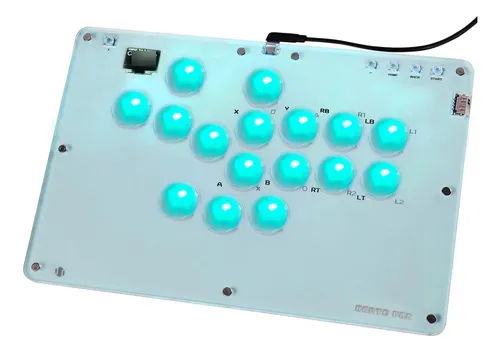Controlador Arcade Sehawei Haute42 T16 Cristal 16 Botones