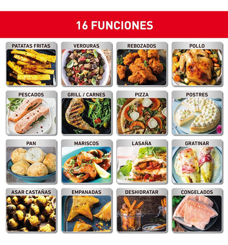 Freidora De Aire Digital Easy Fry Y Grill 2 En 1 Con 8 Menús