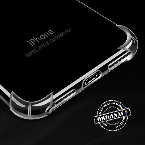 Carcasa iPhone 5 5s Se Estuche Transparente Liviano Antichoq