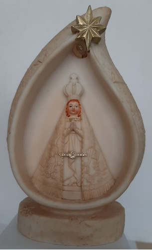 D6588 - Imagem De Nossa Senhora Aparecida Em Nicho Com Ilumi