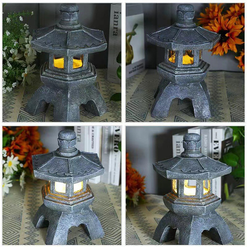 Decoração De Jardim De Pagode Ao Ar Livre Jardim Externo De