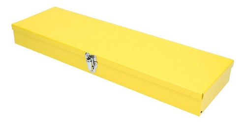 Caja Porta Surtek Herramientas Metalica Color Amarilla /v