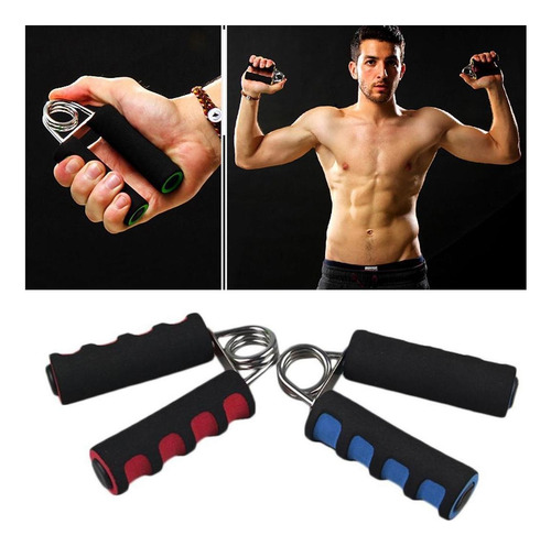 2pcs Pinza De Mano Azul Ajustable Muñeca Ejercicio Antebrazo