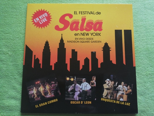 Eam Lp Vinilo Gatefold El Festival De Salsa En New York 1991