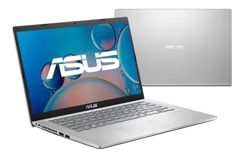 Portátil Asus X415EA transparent silver 14", Intel Core i3 1115G4 4GB de RAM 256GB SSD, Intel UHD Graphics Xe G4 48EUs 60 Hz 1366x768px Linux Endless