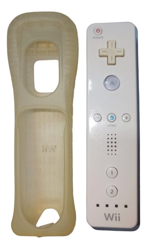 Wii Mote Blanco + Funda De Silicona De Regalo (Reacondicionado)