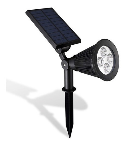 2 Estacas De Jardin Solar Proyector 8 Leds Pack