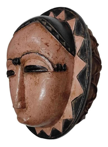 Máscara africana de madera Baule - Costa de Marfil