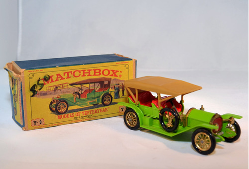Carro De Coleccion  A Escala Matchbox Simplex 1912