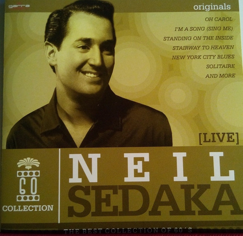 Cd Neil Sedaka  The Best Collection Of 60's 