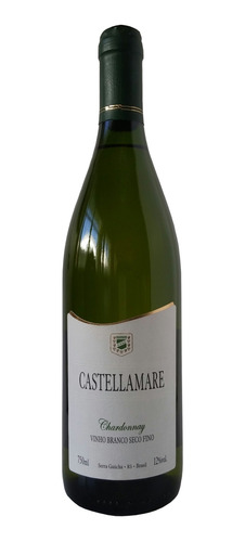 Vinho Branco Chardonnay Seco Fino 750ml Castellamare