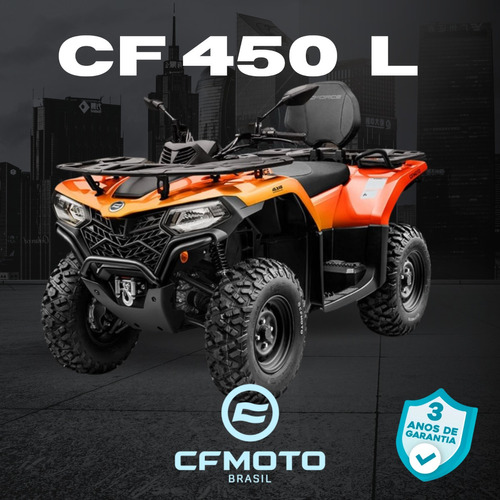 Quadriciclo Cf Moto 450 Ñhonda Foutrax Polaris Canam Segway 