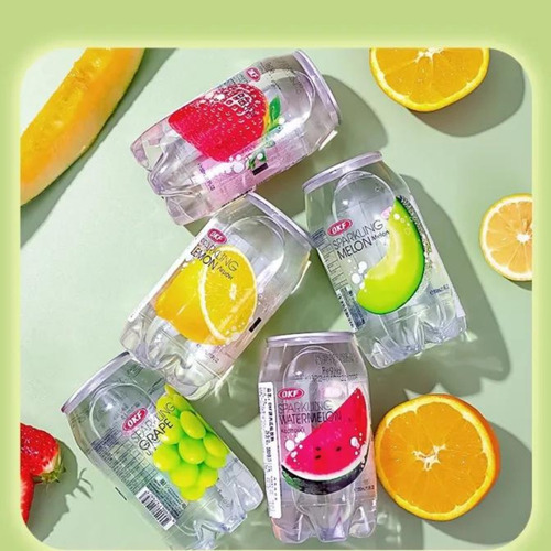 Agua Saborizada Sparkling Sabor Strawberry Morango Coreia