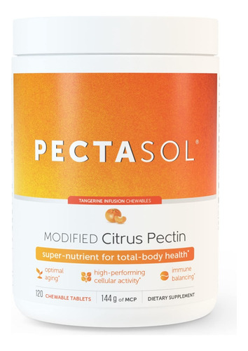 Comprimidos Masticables Econugenics Pectasol, Pectina Cítric