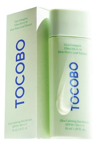 Tocobo Cica Calming Sun Serum Spf50+ 50ml Crema Invisible