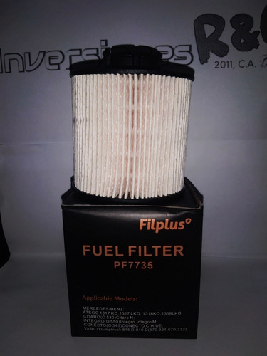 Filtro Pf7735 33634 Cartucho Ecológico Freightliner M2-106