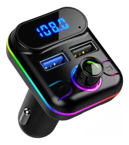 Receptor Bluetooth Autos Transmisor Fm Mp3 Carga Rápida 3.0