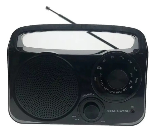 Radio Daihatsu D-rp400 Dual Am Fm Eléctrica O Pilas Negra