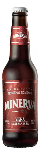 Cerveza Minerva Viena Botella 355 Ml