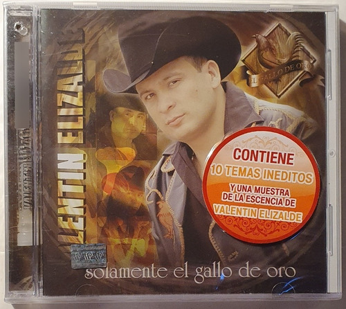 Cd Valentin Elizalde - El Gallo Con Muestra De Perfume