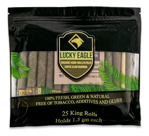 Lucky Eagle - Conos Preenrollados - Rollos De Hoja De Palma 